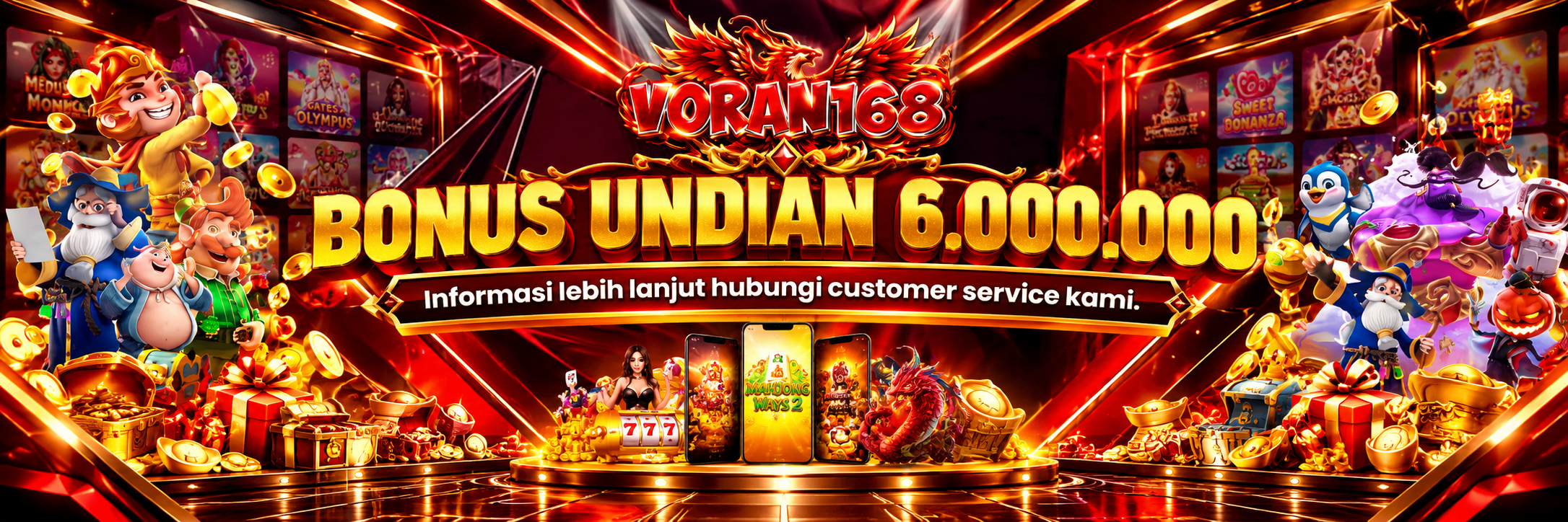 BONUS UNDIAN 6.000.000